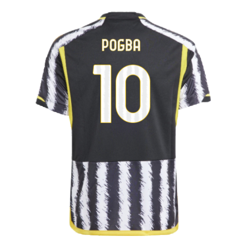2023-2024 Juventus Home Shirt (Kids) (POGBA 10)