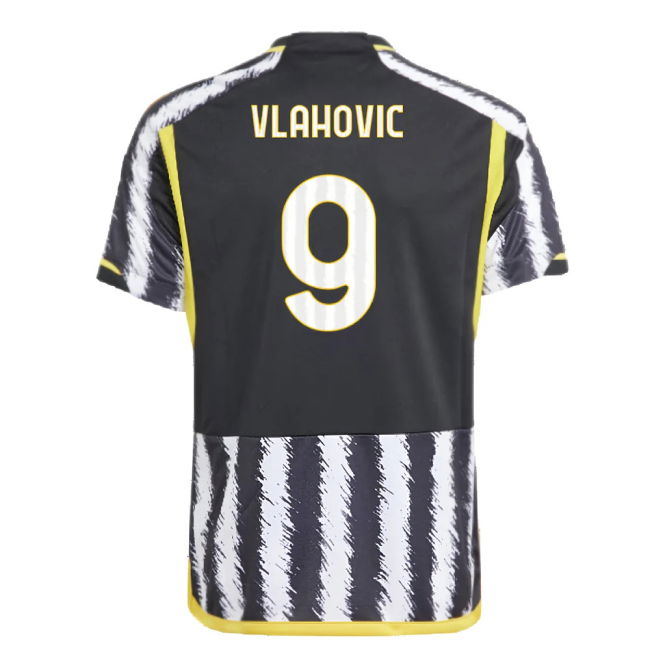 2023-2024 Juventus Home Shirt (Kids) (VLAHOVIC 9)
