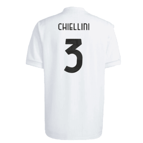 2023-2024 Juventus Icon Jersey (White) (CHIELLINI 3)
