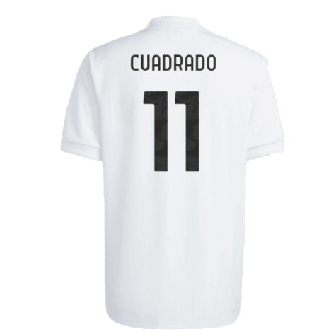 2023-2024 Juventus Icon Jersey (White) (CUADRADO 11)