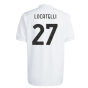 2023-2024 Juventus Icon Jersey (White) (LOCATELLI 27)