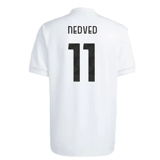 2023-2024 Juventus Icon Jersey (White) (NEDVED 11)