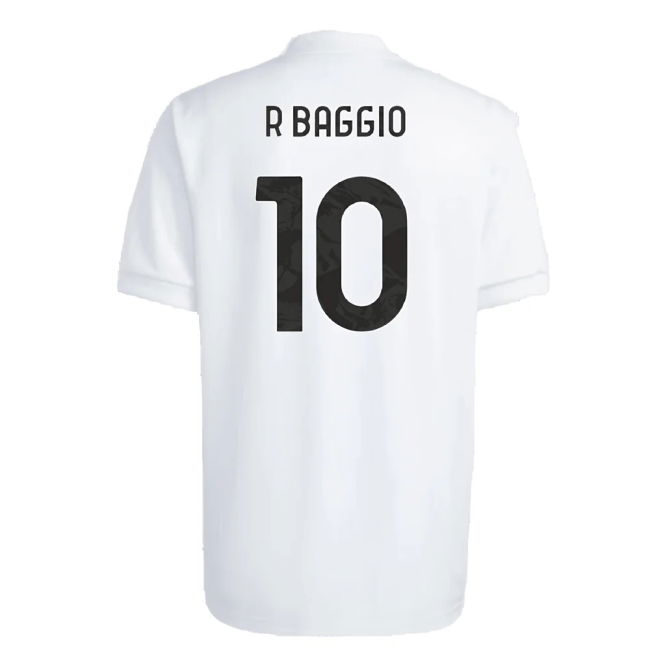 2023-2024 Juventus Icon Jersey (White) (R BAGGIO 10)