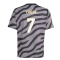 2023-2024 Juventus Pre-Match Shirt (Black) - Kids (CHIESA 7)