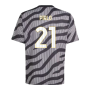 2023-2024 Juventus Pre-Match Shirt (Black) - Kids (PIRLO 21)