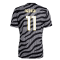 2023-2024 Juventus Pre-Match Shirt (Black) (NEDVED 11)