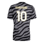 2023-2024 Juventus Pre-Match Shirt (Black) (Your Name)