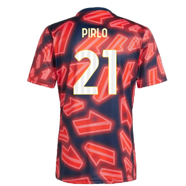 2023-2024 Juventus Pre Match Shirt (Night Indigo) (PIRLO 21)