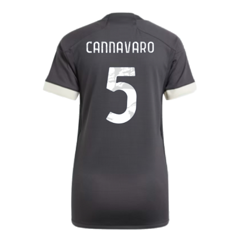 2023-2024 Juventus Third Shirt (Ladies) (CANNAVARO 5)