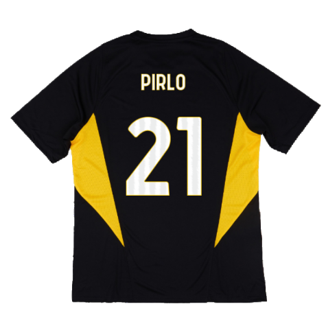 2023-2024 Juventus Training Shirt (Black) (PIRLO 21)
