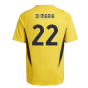 2023-2024 Juventus Training Shirt (Bold Gold) - Kids (DI MARIA 22)