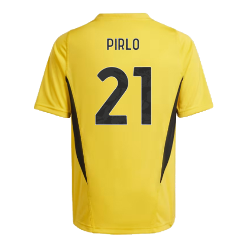 2023-2024 Juventus Training Shirt (Bold Gold) - Kids (PIRLO 21)