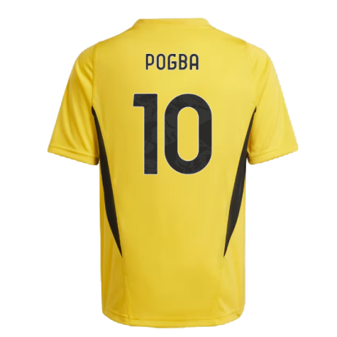 2023-2024 Juventus Training Shirt (Bold Gold) - Kids (POGBA 10)