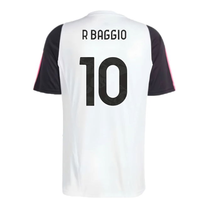 2023-2024 Juventus Training Shirt (White) (R BAGGIO 10)