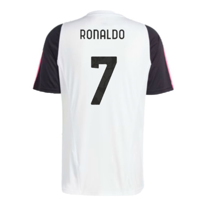 2023-2024 Juventus Training Shirt (White) (RONALDO 7)