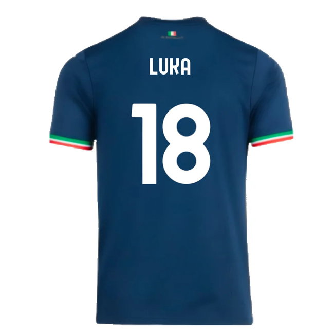 2023-2024 Lazio Away Shirt (Kids) (Luka 18)
