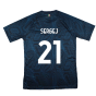 2023-2024 Lazio Pre-Match Jersey (Navy) (Sergej 21)