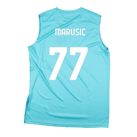 2023-2024 Lazio Sleeveless Training Shirt (Azure) (Marusic 77)