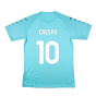 2023-2024 Lazio Training Shirt (Azure) (Crespo 10)