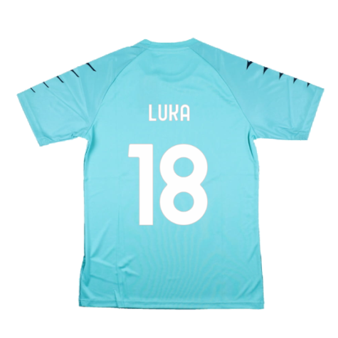 2023-2024 Lazio Training Shirt (Azure) (Luka 18)