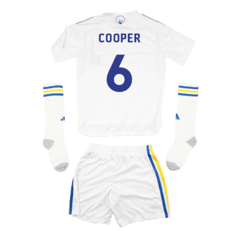2023-2024 Leeds United Home Mini Kit (COOPER 6)