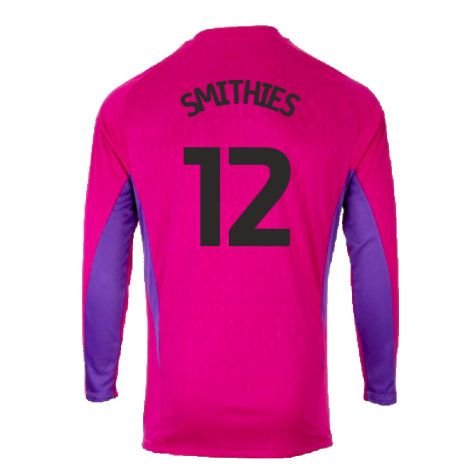 2023-2024 Leicester City Home Goalkeeper Shirt (Pink) (Smithies 12)