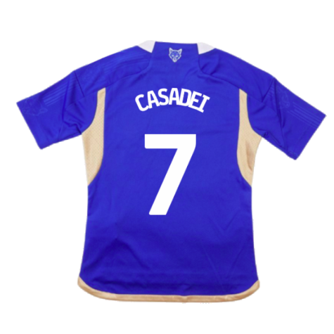 2023-2024 Leicester City Home Shirt (Kids) (Casadei 7)