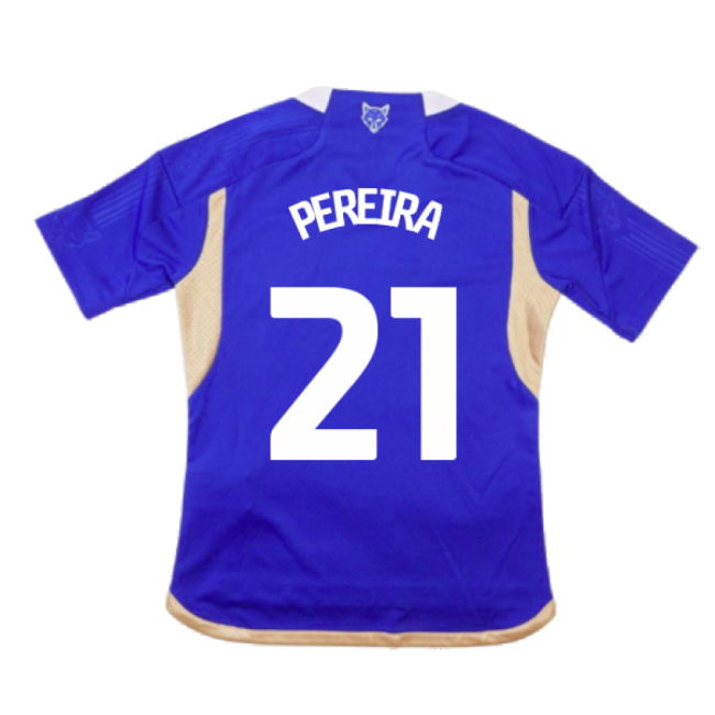 2023-2024 Leicester City Home Shirt (Kids) (Pereira 21)