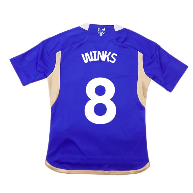 2023-2024 Leicester City Home Shirt (Kids) (Winks 8)