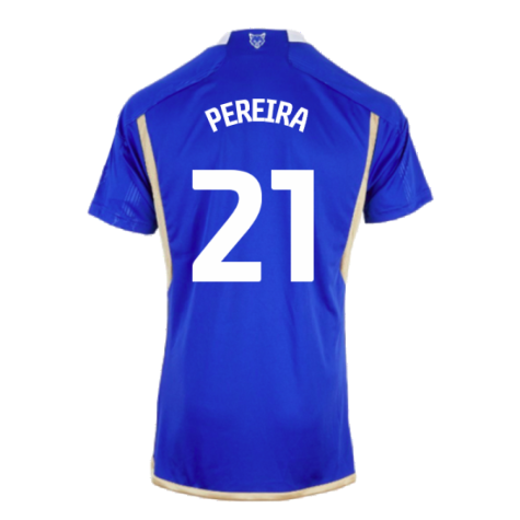 2023-2024 Leicester City Home Shirt (Pereira 21)