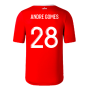 2023-2024 Lille Home Shirt (Andre Gomes 28)