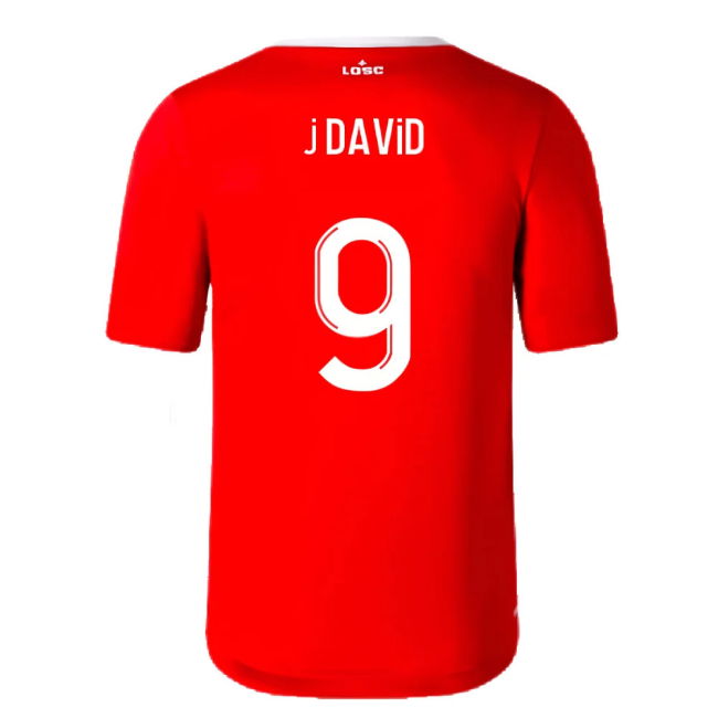 2023-2024 Lille Home Shirt (J David 9)