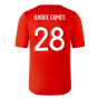2023-2024 Lille LOSC Lightweight Tee (Red) (Andre Gomes 28)