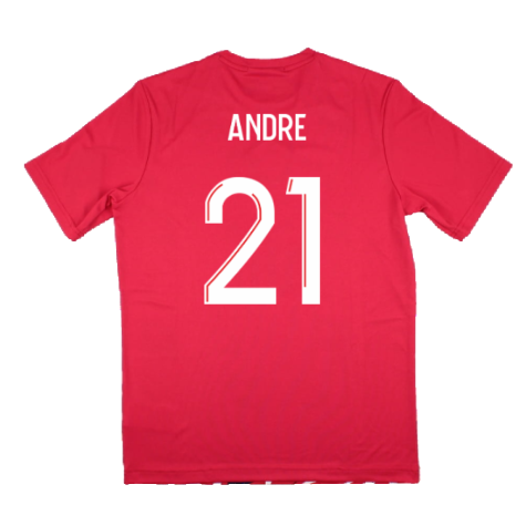 2023-2024 Lille LOSC Pre-Game Jersey (Home) (Andre 21)