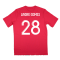 2023-2024 Lille LOSC Pre-Game Jersey (Home) (Andre Gomes 28)