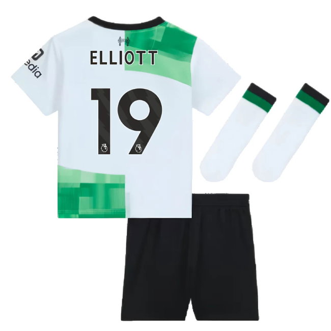 2023-2024 Liverpool Away Infant Baby Kit (Elliott 19)