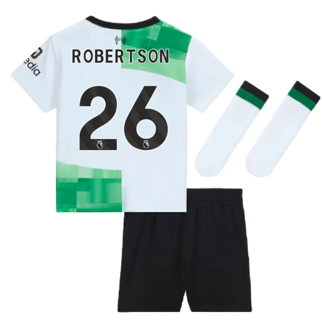 2023-2024 Liverpool Away Infant Baby Kit (Robertson 26)
