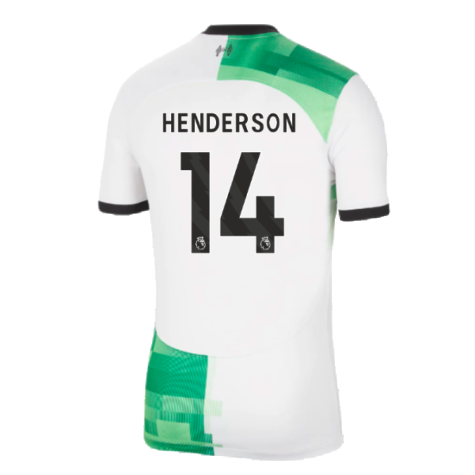 2023-2024 Liverpool Away Shirt (Henderson 14)
