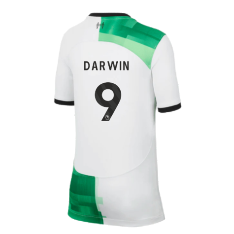 2023-2024 Liverpool Away Shirt (Kids) (Darwin 9)