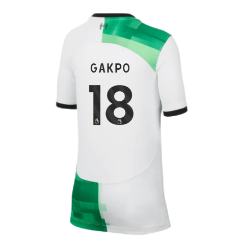 2023-2024 Liverpool Away Shirt (Kids) (Gakpo 18)