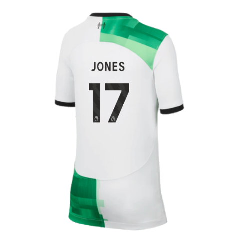 2023-2024 Liverpool Away Shirt (Kids) (Jones 17)
