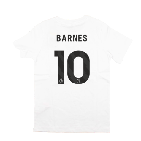 2023-2024 Liverpool Crest Tee (White) - Kids (Barnes 10)