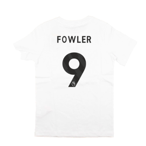 2023-2024 Liverpool Crest Tee (White) - Kids (Fowler 9)