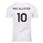 2023-2024 Liverpool Crest Tee (White) (Mac Allister 10)