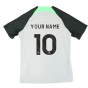 2023-2024 Liverpool Dri-Fit Strike Training Shirt (Grey) (Your Name)