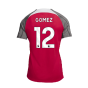 2023-2024 Liverpool Dri-Fit Strike Training Shirt (Red) (Gomez 12)