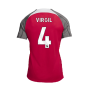 2023-2024 Liverpool Dri-Fit Strike Training Shirt (Red) (Virgil 4)
