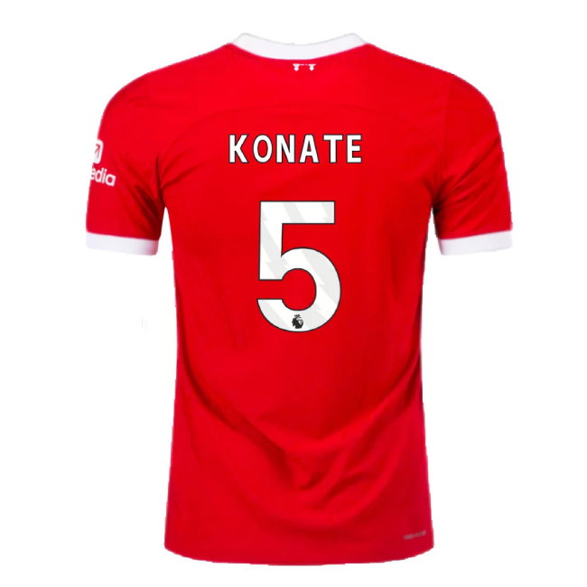 2023-2024 Liverpool Home Dri-Fit ADV Match Shirt (Konate 5)