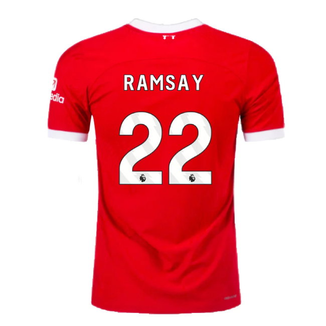 2023-2024 Liverpool Home Dri-Fit ADV Match Shirt (Ramsay 22)