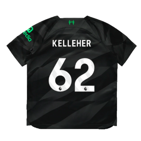 2023-2024 Liverpool Home Goalkeeper Mini Kit (Kelleher 62)